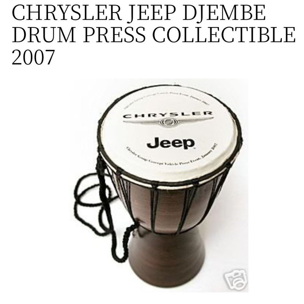 Chrysler drum from the 2007 International Auto Show in Detroit.  Collectible